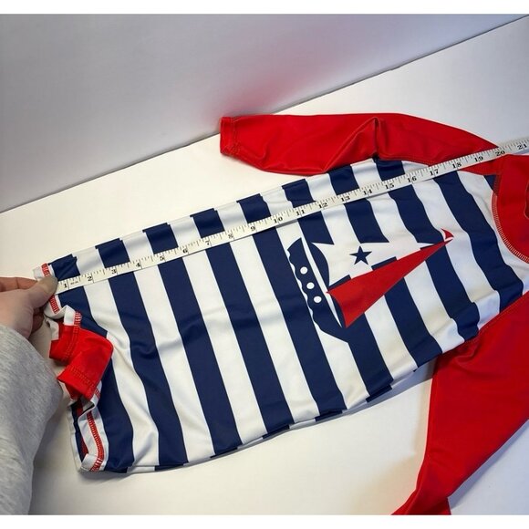 Swim Suit (3t) sailboat‎ rash guard 1 peice swim suit - Picture 3 of 4